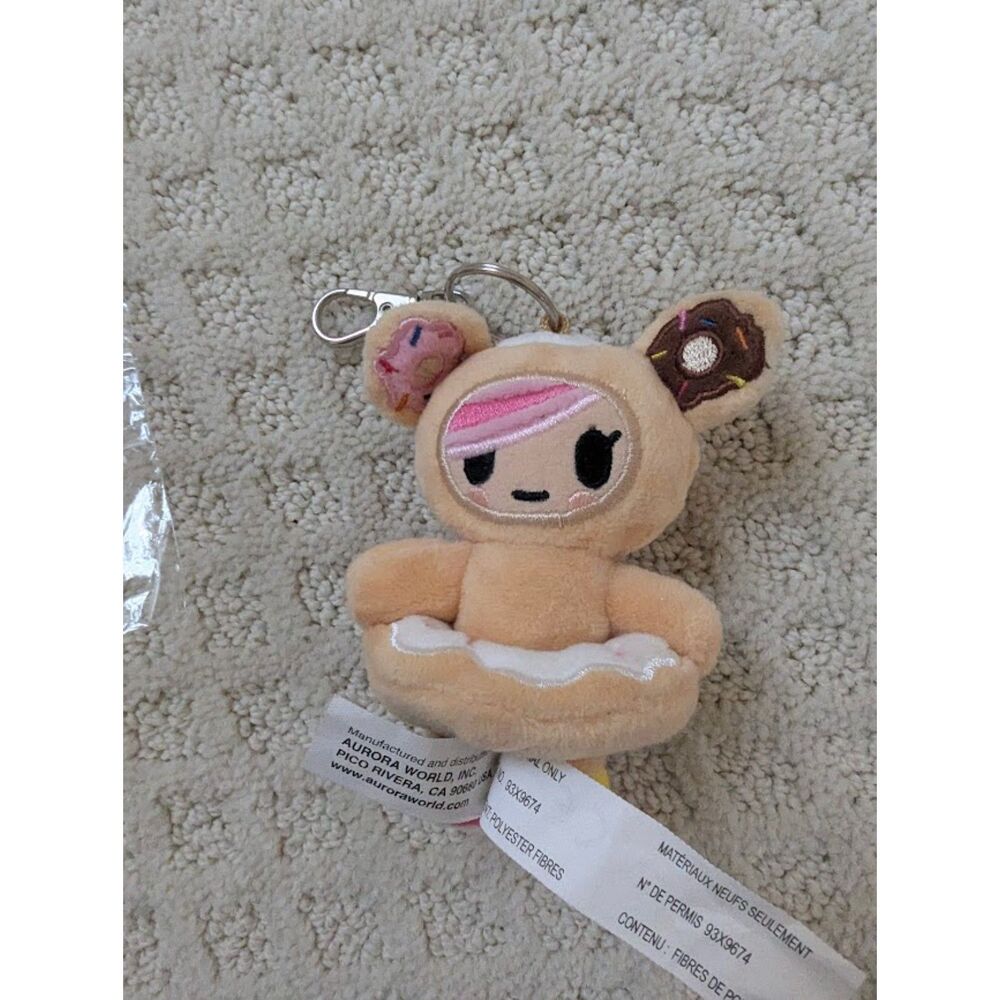 Tokidoki Donutella Keychain Donut
